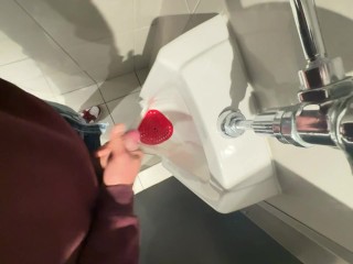Croisière Dans Les Toilettes De JCPenney, Ils M’ont Presque éjaculé, PUBLIC JERK OFF, Cumshot