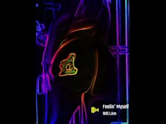 Horny  tease, body worshipping