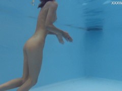 Hungarian tiny beauty Hermione Ganger in the pool - Screenshot 15 of 16 - Skinny Pornstar