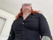 Preview 4 of free use office bitch in panties and chastity for futa boss - full video on Veggiebabyy Manyvids