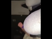 Preview 2 of pounding up my dildo really good