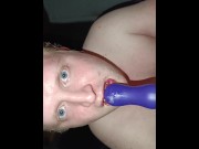 Preview 6 of pounding up my dildo really good