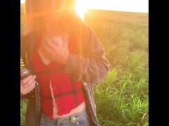 My BFs friends kept asking to see them at the bush party. What happens when I’m this horny prt1