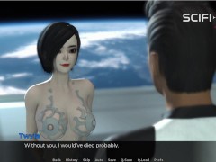 Twyla - adult visual novel. Sci-fi story - Screenshot 4 of 16 - Reverse Cowgirl