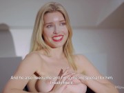 Preview 2 of WOWGIRLS Beautiful girl Freya Mayer telling us about herself and masturbating