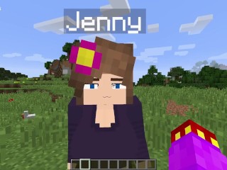 Minecraft Jenny Mod compilation Blowjob, Sex and more!