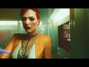 Preview 1 of (Cyberpunk 2077) Aurore Cassel - Hammerhead Sex Scene