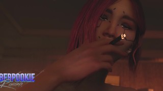 (Cyberpunk 2077) Songbird (So-Mi) - Escena de sexo hammerhead