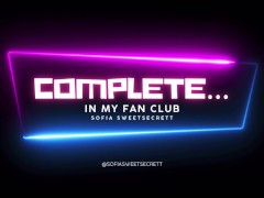 El coño de Sofia SweetSecrett lleno de flujo blanco 16/16