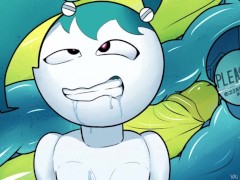 Robot Girl Upgrades Her Pussy To Have Sex - Teenage Robot Hentai