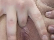 Preview 5 of Final anal stretching before shower