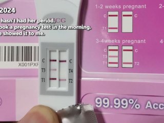 Screen Capture of Video Titled: When I ejaculated inside her pussy on ovulation day. My sperm is doing its job perfectly.