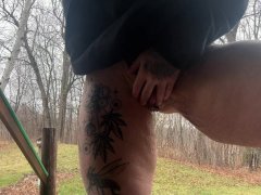 Pissing in the woods: a Love story with my beautiful ass