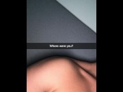 Preview 2 of cheerleader wants to fuck classmate in school snapchat