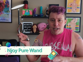 Squirting 101 - Why the Njoy Pure Wand is the Best Toy to Learn How to Squirt Video