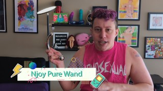 Squirting 101 - Njoy Pure Wandが潮吹きの仕方を学ぶのに最適なToyである理由