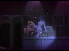 Zetria - Samus aram fucking with lesbian futanari alien girl