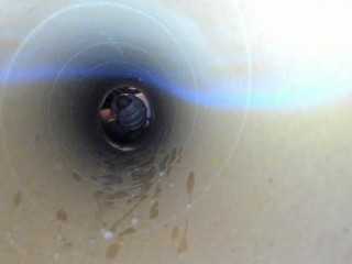 РАЗБРЫЗГИВАНИЕ СПЕРМЫ ЧЕРЕЗ ТРУБУ - РЫЖИЙ - СРЕДНИЙ ЧЛЕН