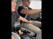 Preview 6 of Busty Latina fucks the Cab Driver