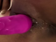 Preview 3 of Dripping Wet Up Close Pulsating Orgasm| Watch My Tiny Hole Beg To be Stretched During Orgasm