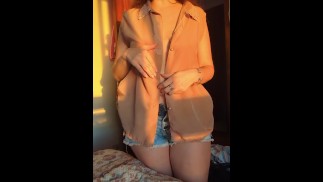 Try on haul. Trying on see-through tops and showing off my boobs. Can you tell me what's your favor?