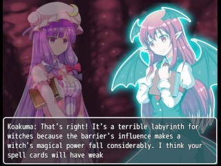 Interspecies Sex Labyrinth & the Lewd Busty Witch ~until Patchouli becomes a Seedbed~
