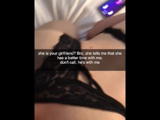 Best friend sends boyfriend snapchats with his girlfriend Video