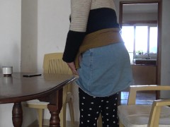 pregnant stepmother lets me cum inside her asshole