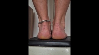 Feet on Scale