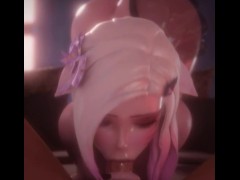 Ahri Pleases You With Her Mouth~ ❤️💦 [League Of Legends Ahri Porn Animation]