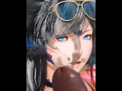 Final Fantasy XIV Cumtribute Au Ra want facial SoP ardecia_ffxiv