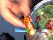 Preview 4 of Plant Based Food And Great Sex (Cumshot)
