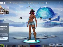 Fortnite Nude Mod gameplay Calamity Nude Skin Gameplay [18+] Adult Mods