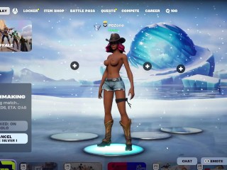Fortnite Desnudo Mod Jugabilidad Calamity Desnudo Skin Gameplay [18+] Mods Adultos