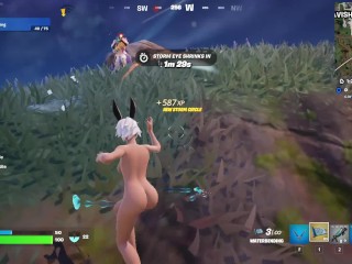 Fortnite Nude Mods Геймплей Highwire Nude Skin Геймплей Матч [18+]