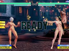 The King of Fighters XV - Angel Nude Game Play [18+] KOF Nude mod