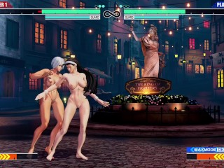 The King of Fighters XV - Angel Nude Game Play [18+] KOF Nude mod