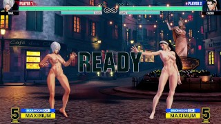 The King of Fighters XV - Angel juego desnudo [18+] MOD DESNUDO KOF