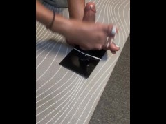 Oil Feet in Flip Flop & FootJob