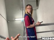 Preview 1 of A Barcelona Supporter Fucked By PSG Fans in The Corridors Of The Football Stadium !!!