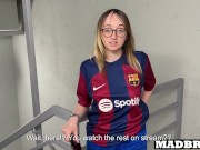 Preview 3 of A Barcelona Supporter Fucked By PSG Fans in The Corridors Of The Football Stadium !!!