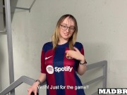 Preview 4 of A Barcelona Supporter Fucked By PSG Fans in The Corridors Of The Football Stadium !!!