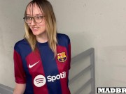 Preview 5 of A Barcelona Supporter Fucked By PSG Fans in The Corridors Of The Football Stadium !!!