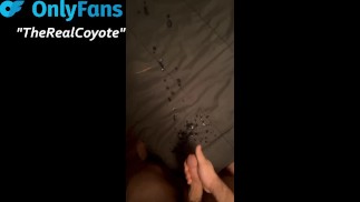 ON EDGE POV CUMSHOT! (INTENSE MOANING)