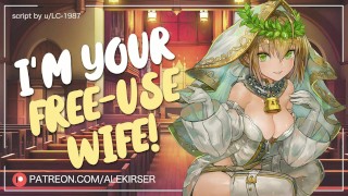 Your Stunning Bride Promises To Be Your Own Private ASMR Slutty Audio Roleplayer For Free