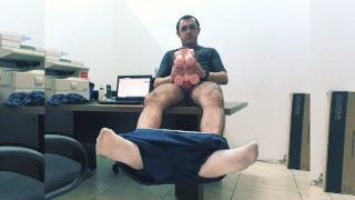 Fucking my doll on an afternoon at the office - Part 2