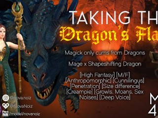 Taking the Dragon's Flame [MF4All] [High Fantasy] [Creampie] [Erotic Audio ASMR Story] Video
