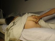 Preview 2 of Could STEPSON really Crawl under the Blanket&Cum in STEPMOM at Night?
