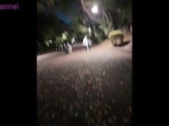【ドキュメント】上野公園💛ご主人様と羞恥プレイ💛露出＠摺鉢山 - Screenshot 3 of 16 - パンチラ