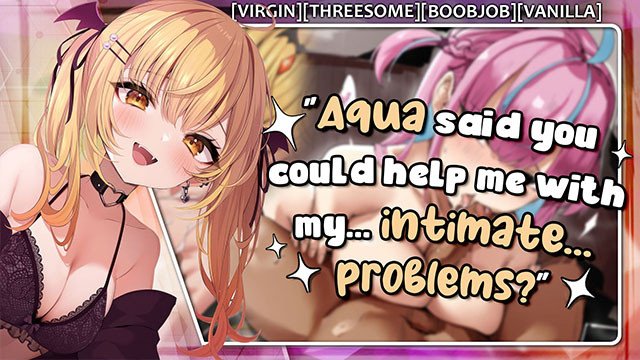 HENTAI JOI -  You're In Delicious Threesome With Mel And Aqua